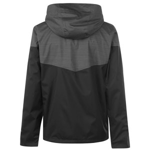 Chaqueta Impermeable con Capucha para Hombre, Diseño con Bloques de Color, Cierre de Cremallera, Ropa Casual para Exteriores, Temporada de Otoño, Exterior de Poliéster - Product Image 5
