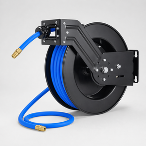 Enrouleur de tuyau d'air premium 1/2 po x 50 pi à fixation murale 300 PSI à rappel automatique par ressort pour compresseur d'air OEM Vietnam GAPGAR014 - Product Image 2
