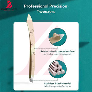 Herramientas de Belleza y Cuidado Personalizado al por Mayor, Hechas en Pakistán, Personalizadas OEM ODM, de Acero Inoxidable, con Punta Inclinada Antideslizante y de Precisión - Product Image 5
