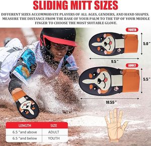 ถุงมือเบสบอลหนังแท้ผลิตจากโรงงาน สำหรับป้องกันมือขวาและมือซ้าย ผลิตในประเทศปากีสถาน Beisbol Guantes Deslizantes - Product Image 3