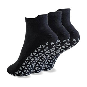Chaussettes antidérapantes unisexes respirantes en coton pour yoga, pilates, fitness et sports - Product Image 2