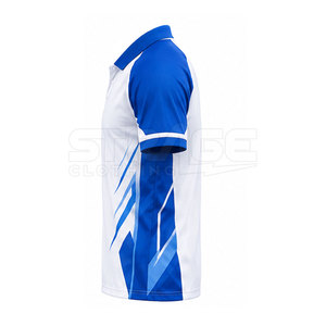 Training Men's <b>Cricket</b> <b>Shirt</b> Short Sleeve 100% Polyester Eco-Friendly Breathable Quick Dry Fabric for Practice Outdoor Sports - Product Image 3