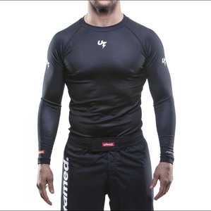 เสื้อรัดกล้ามเนื้อสำหรับบราซิลเลียนยิวยิตสู BJJ แบบสั่งทำพิเศษ ไม่ต้องใช้ผ้ากิ๊ก สำหรับการต่อสู้แบบ Grappling  ผลิตด้วยเทคนิค Sublimation ผลิตในประเทศปากีสถาน - Product Image 1