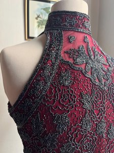 2025 Handmade Body Jewelry Y2k Purple Fringe Beaded Bustier Sexy Festival Body <b>Chain</b> Bra Statement Rave Harness <b>Top</b> for Women - Product Image 5