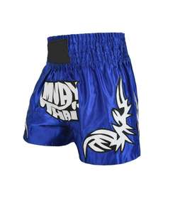 Custom Polyester Muay Thai Shorts Men Kickboxing MMA Fight Trunks Lightweight Breathable Training Boxing Martial Arts Shorts - Product Image 4