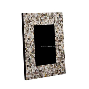 Marco de Fotos Rectangular de Nácar de Primera Calidad al por Mayor, Hecho a Mano, Acabado Brillante, Diseño Creativo, Opciones de Color para Escritorio - Product Image 1