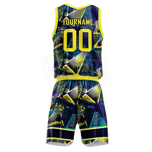 Uniforme de Baloncesto Deportivo Personalizado con Logotipo para Hombre, Uniforme de Baloncesto de Secado Rápido Personalizado OEM - Product Image 3