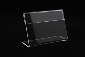 2025 Factory Price Customizable <b>Acrylic</b> Sign Holder for Retail and Office Use - Product Image 4