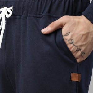 Ensemble de survêtement d'hiver pour homme, inspiré du monde du sport, avec veste à col roulé et pantalon droit, pour le fitness, la course, le streetwear et la mode, en fibre de bambou - Product Image 6