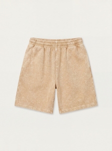 <b>Mens</b> Acid Wash Sweat <b>Shorts</b> Cotton Blend Casual Lounge <b>Shorts</b> Vintage Washed Elastic Waist Drawstring Summer Gym <b>Shorts</b> - Product Image 2