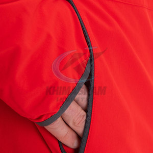 Chaqueta Cortavientos Cómoda, Transpirable y Ecológica con Cuello Alto y Logotipo Frontal, Chaqueta Clásica de Invierno para Hombre - Product Image 5