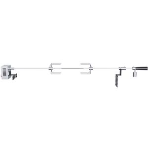Griglia Elettrica BBQ in Acciaio Inox Resistente, Motore 110V 9W, Kit Girarrosto Universale, Kit per Grigliate Automatiche - Product Image 1