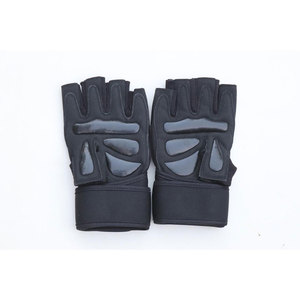 Gants de musculation premium avec paume antidérapante, longue sangle de poignet, gants d'entraînement personnalisés pour hommes et femmes - Product Image 4