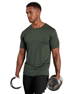 Camiseta Oversize de Algodón 100% Pesado de Lujo para Hombre, Cuello Mock, de Alta Calidad, Venta al por Mayor Personalizada - Product Image 2