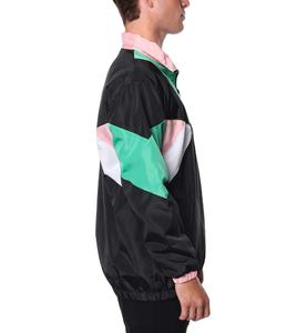 Vêtements de sport d'été décontractés de haute qualité coupe-vent imperméable à capuche avec fermeture éclair veste coupe-vent respirante pour hommes - Product Image 5