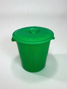 Baril de stockage de riz rond en plastique de qualité alimentaire, écologique et portable pour le stockage d'eau en extérieur et à la maison - Product Image 3