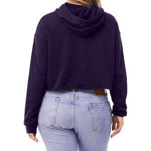 Offre Spéciale Crop Tops Pour Femmes 100% Haute Qualité Respirant Femmes Chemise Crop Top À Capuche Personnalisé Couleur Logo Et Conception - Product Image 6