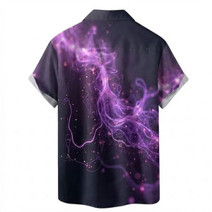 เสื้อเชิ้ตฤดูร้อนไร้รอยต่อสำหรับผู้ชาย ผ้าฝ้าย 100% เสื้อลำลอง ระบายอากาศได้ดี เสื้อผ้าสำหรับใส่กลางแจ้งในฤดูใบไม้ร่วง เสื้อเชิ้ตผู้ชาย - Product Image 4