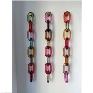 Cadena de Resina de Lujo para Colgar en la Pared, Decoración Elegante para el Hogar, Arte de Pared Acrílico para Dormitorio, Sala de Estar, Eslabones de Cadena AL MALIK CRAFT - Product Image 3