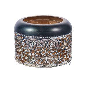 Modern T-Light Brown Multi-Way Iron Metal <b>Candle</b> Holder Stand <b>Bulk</b> Indoor/Outdoor Wedding Home Decor with New Design - Product Image 1