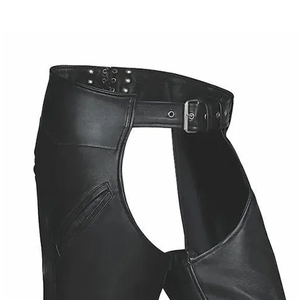 OEM Service New Arrival Men Leather <b>Chaps</b> Customized Premium Quality Washed Men Leather <b>Chaps</b> For Online Sale - Product Image 2
