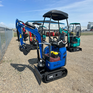 Mini-excavatrice sur chenilles CFG QK20Y-C durable, modèle 2026, pour l'aménagement paysager, les travaux publics et la préparation des sites - Product Image 1