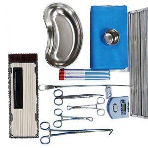 Kit d'instruments chirurgicaux pour insertion et extraction de DIU, kit d'implantation manuel en acier inoxydable, certifié CE, qualité supérieure - Product Image 5