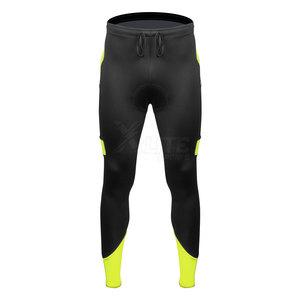 Pantalones de Ciclismo Ajustados de Alta Calidad en Spandex/Poliéster, con Acolchado Cómodo y Construcción sin Costuras para Deportes al Aire Libre de Larga Distancia - Product Image 2