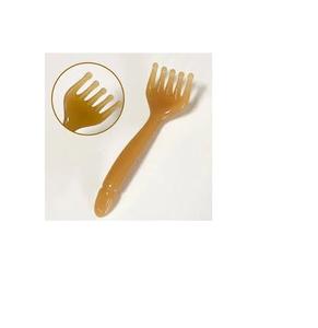 Peine de masaje de resina de primera calidad para el cuidado del cabello y herramienta de estimulación suave del cuero cabelludo para uso doméstico - Product Image 6