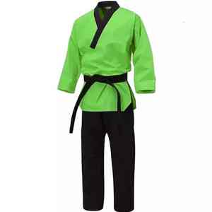 Uniforme de Karate WTF - Uniforme de Artes Marciales Ligero de Poliéster/Algodón con Opción de Logotipo Frontal, Tallas Personalizables, Unisex - Product Image 6