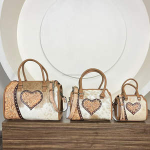 Sacs de voyage de luxe haut de gamme en cuir de vachette véritable faits à la main, prix de gros, designs OEM, doublure en nylon, unisexe - Product Image 4