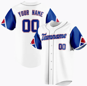 Maillot de baseball personnalisé en polyester, impression numérique, respirant, séchage rapide, uniforme d'équipe, nom et numéro personnalisés, OEM ODM - Product Image 3