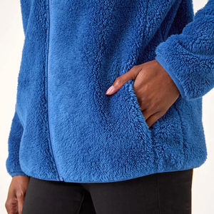 Latest Fashion Wholesale <b>Man</b> Sherpa Fur <b>Canvas</b> <b>Jacket</b> Casual Wear Quilted Turn Collar Light Weight Breathable - Product Image 6