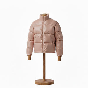 Veste matelassée imperméable à capuche en duvet de canard 90 % pour homme et femme, vente en gros personnalisée - Product Image 5