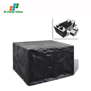 Couverture imperméable durable de meubles de bâche de PE pour la protection extérieure de jardin de patio - Product Image 5