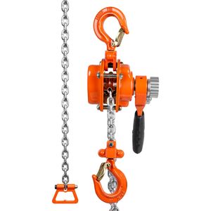 Paranco a Catena Manuale da 1/4 di Tonnellata, Capacità 550 Libbre, 5 Piedi, Freno a Doppia Zampa, Acciaio al Carbonio Zincato Weston, Altezza di Sollevamento 6 m - Product Image 2