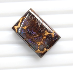 23.00 Carat Natural Australian Boulder <b>Opal</b> Cabochon Loose Gemstone For Jewelry Making Size 23X16X5MM - Product Image 1