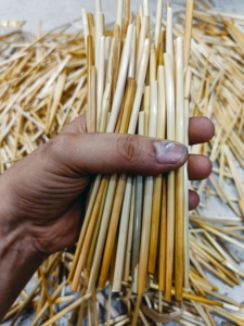 Wheat <b>Straw</b> <b>Disposable</b> <b>Straws</b> Natural Color Classic Style 50 Pcx Pack Biodegradable Eco-Friendly Plastic-Free Sustainable Party - Product Image 5
