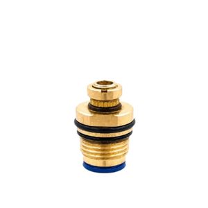 Grifo de latón con husillo cerámico, accionado con la boca, de diseño preciso, control de agua suave, operación a prueba de fugas. - Product Image 1