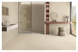 กระเบื้องพอร์ซเลนสีดำด้านพรีเมียม ขนาด 600x1200 มม. ผิวเซรามิกเคลือบเงาเรียบ ทนทาน กันลื่น ป้องกันการสึกหรอ เหมาะสำหรับห้องโถงและห้องน้ำ - Product Image 5