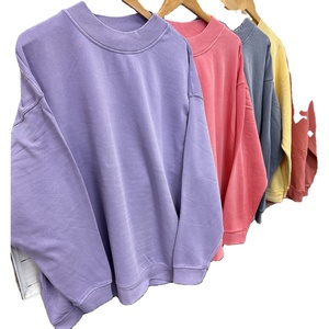 Sudadera de Cuello Redondo con Logotipo Personalizado, Otoño-Invierno 2026, Diseño Holgado con Logotipo Frontal para Mujer - Product Image 2