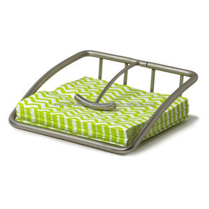 Vente en gros de porte-serviettes en papier de soie en métal présentoir de table élégant pour la maison hôtels et restaurants artisanat en métal - Product Image 1