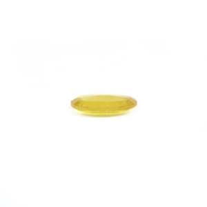 Loose 4.55 Carat Oval Cut Yellow Sapphire Gemstone for Fine Jewelry - Product Image 3