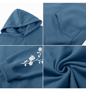 Survêtement d'hiver vintage pour homme, respirant, séchage rapide, léger, uni, à capuche, avec intérieur doux pour plus de chaleur - Product Image 4