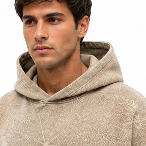Survêtement décontracté léger pour l'hiver, effet délavé, design confortable, doublure en molleton 100% coton pour les activités de plein air et les voyages - Product Image 5