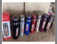 Borraccia Termica Star Design 1000ML - Bottiglia in Acciaio Inossidabile Extra Large con Isolamento Sottovuoto - Product Image 1