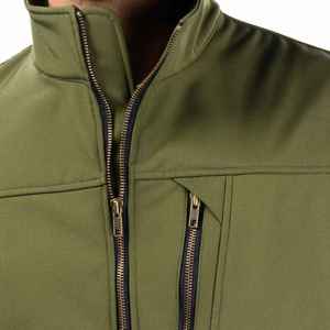 2026 Wholesale Light Weight Men's Outdoor <b>Waterproof</b> Breathable <b>Winter</b> Softshell <b>Jacket</b> Custom OEM Service - Product Image 2