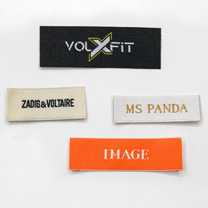 Etiquetas Tejidas OEM 2026 para Ropa, Etiquetas Tejidas con Logotipo, Etiquetas Personalizadas para Prendas - Product Image 5