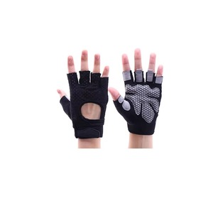 Sports Athletic Workout Weightlifting Anti-Slip Breathable Half Finger Outdoor Fitness Gym Gloves Spandex Cycling Powerlifting - Product Image 5