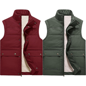 Derniers modèles de gilets matelassés d'hiver pour hommes, style équestre et décontracté, avec logo personnalisé - Product Image 5